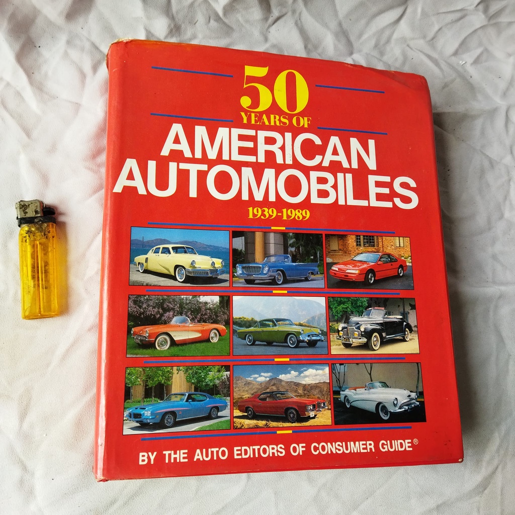 Vintage 1989 American Automobiles 1939 - 1989