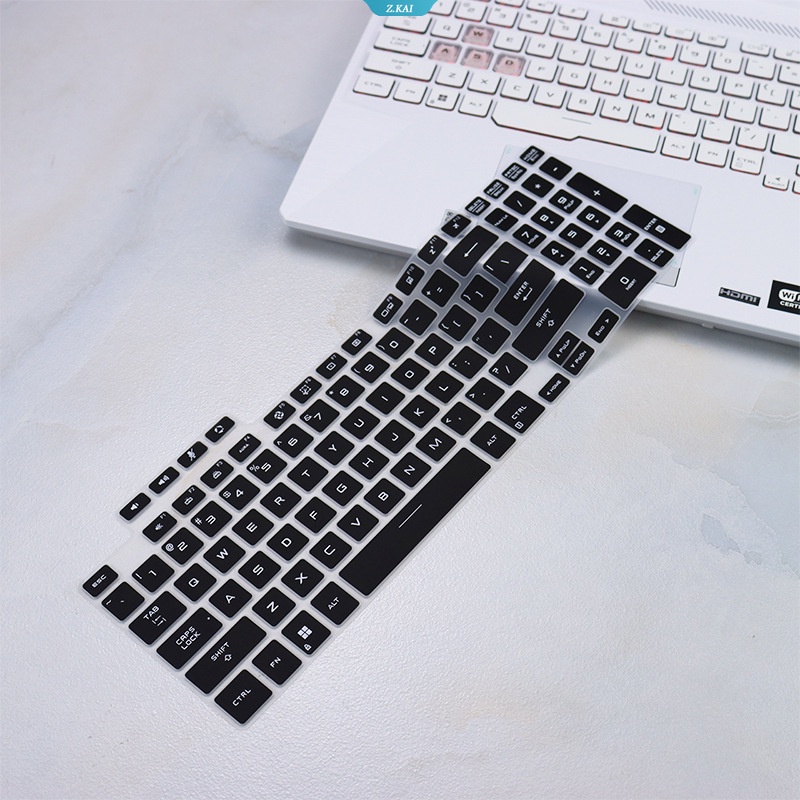 Cover Keyboard Laptop 15.6 &quot;Untuk ASUS TUF Gaming FX707Z FX707ZM FX707ZE Silikon Pelindung Kulit Keyboard [ZK]