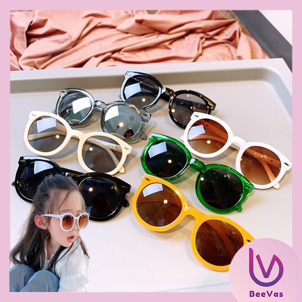 BV.ID KC610 Kacamata Anak Fashion Retro Ulzzang Vintage Kaca Mata Kids Kekinian