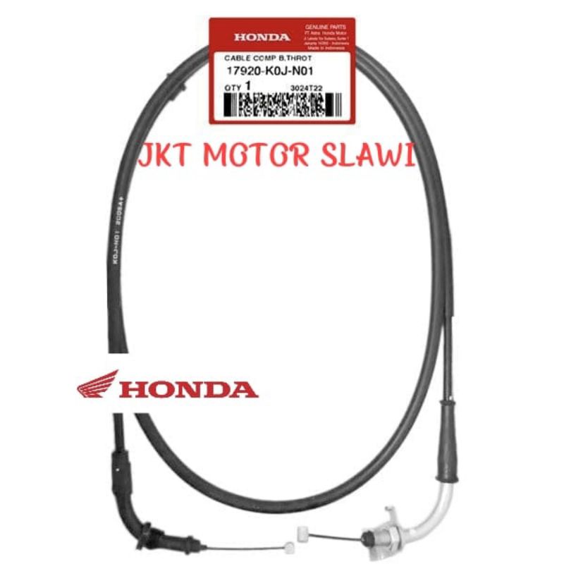 17920-K0J-N01 kabel gas bawah honda genio asli honda