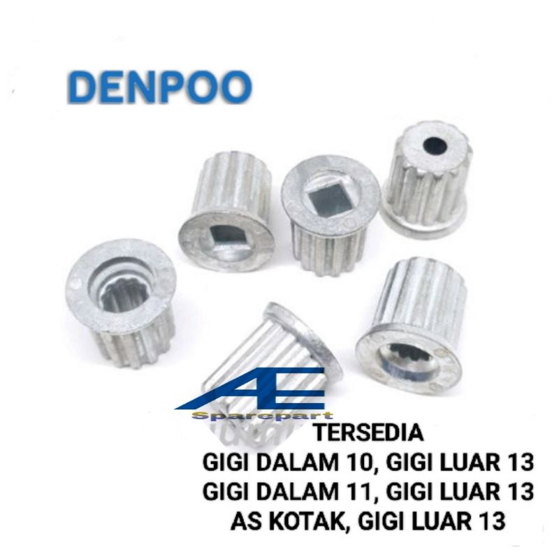 Inti Pulsator Mesin Cuci Denpoo 2 Tabung