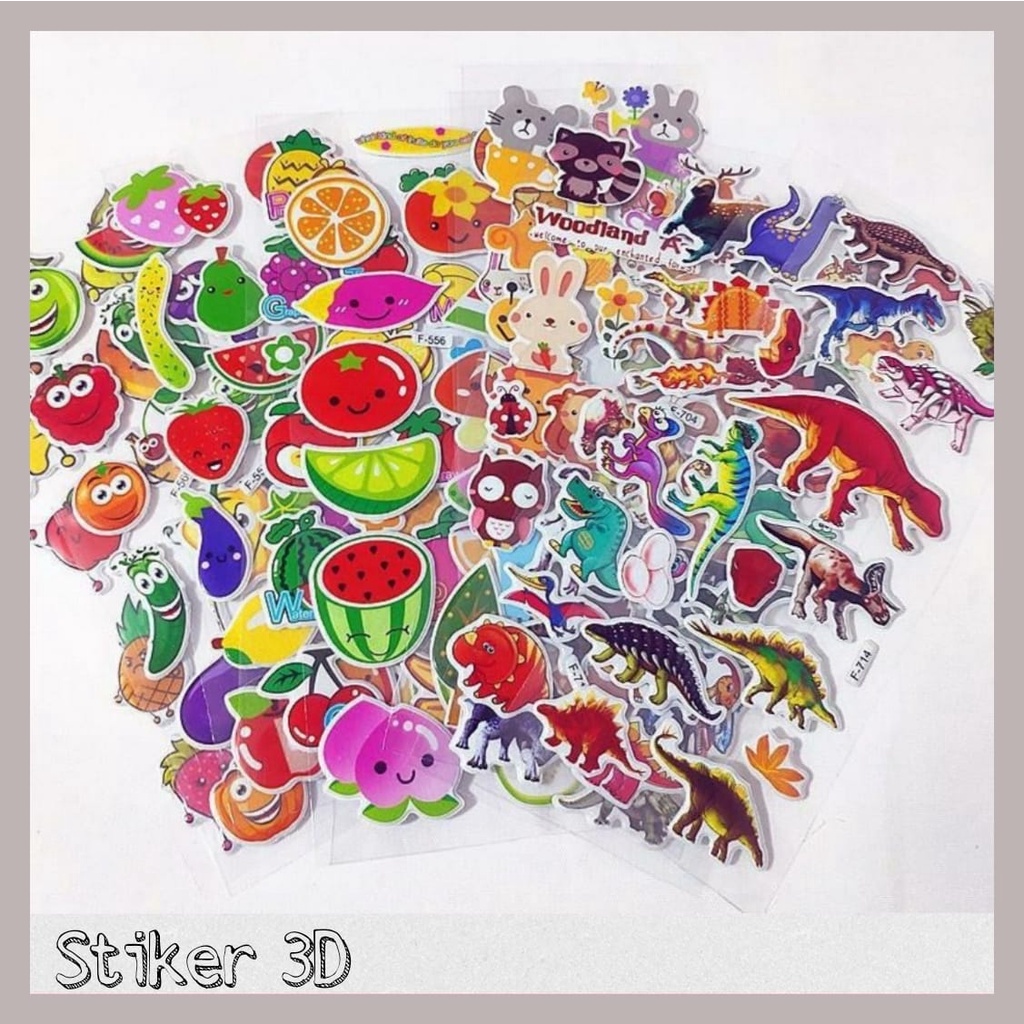 

Stiker 3D Karakter Lucu