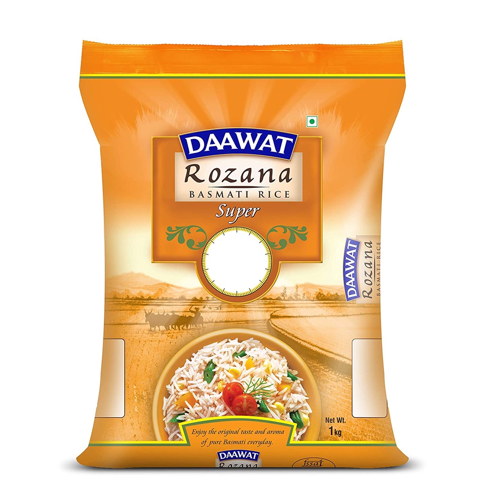 

Beras Basmati Daawat Rozana 1 KG | Daawat Rozana Basmati Rice 1KG