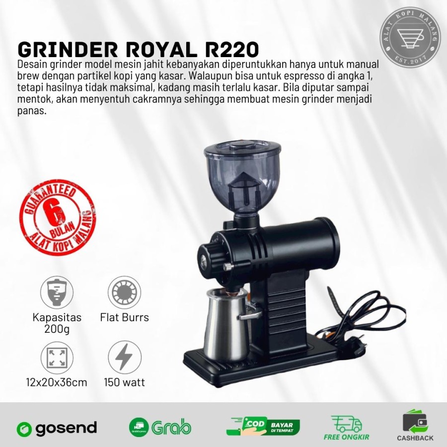 Grinder Royal R220 Manual Brew