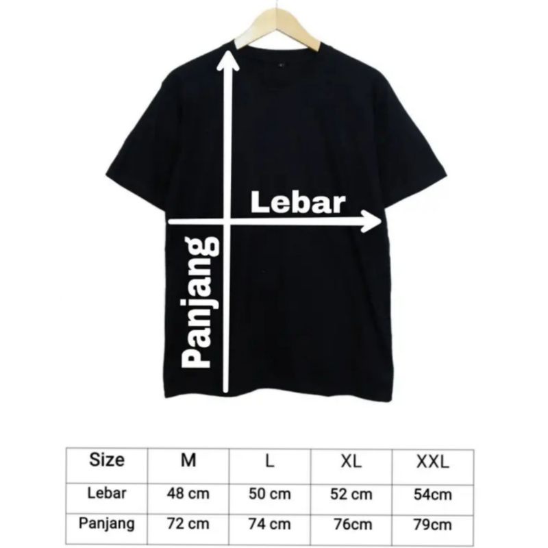 Kaos Polos Pendek Katun Combed 30s