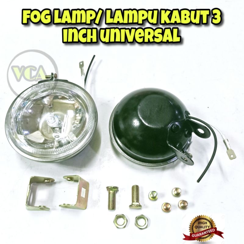 FOG LAMP/ LAMPU KABUT 3 INCH UNIVERSAL