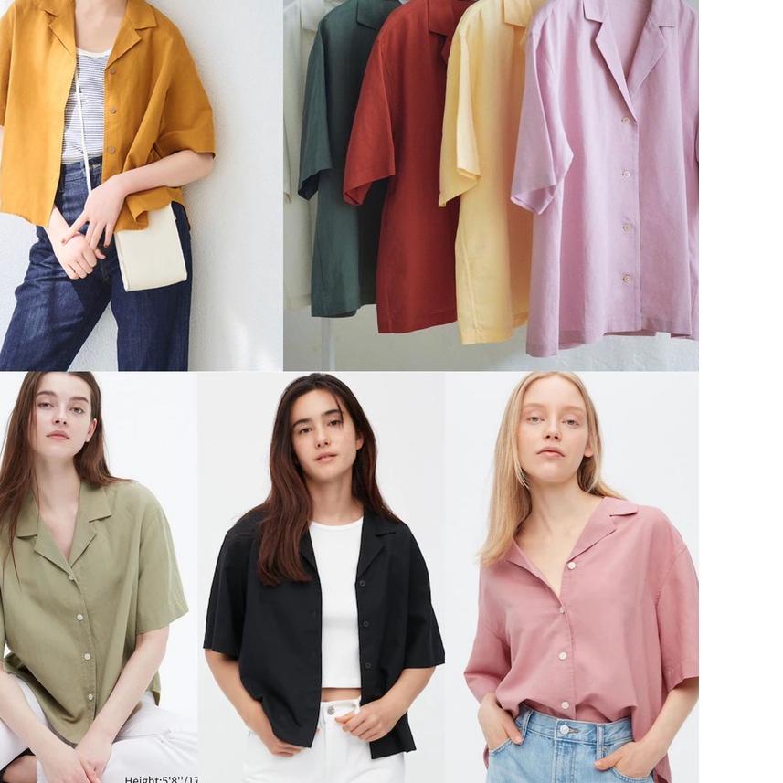 ❂ Uniqlo Linen Blend Shirt ✼