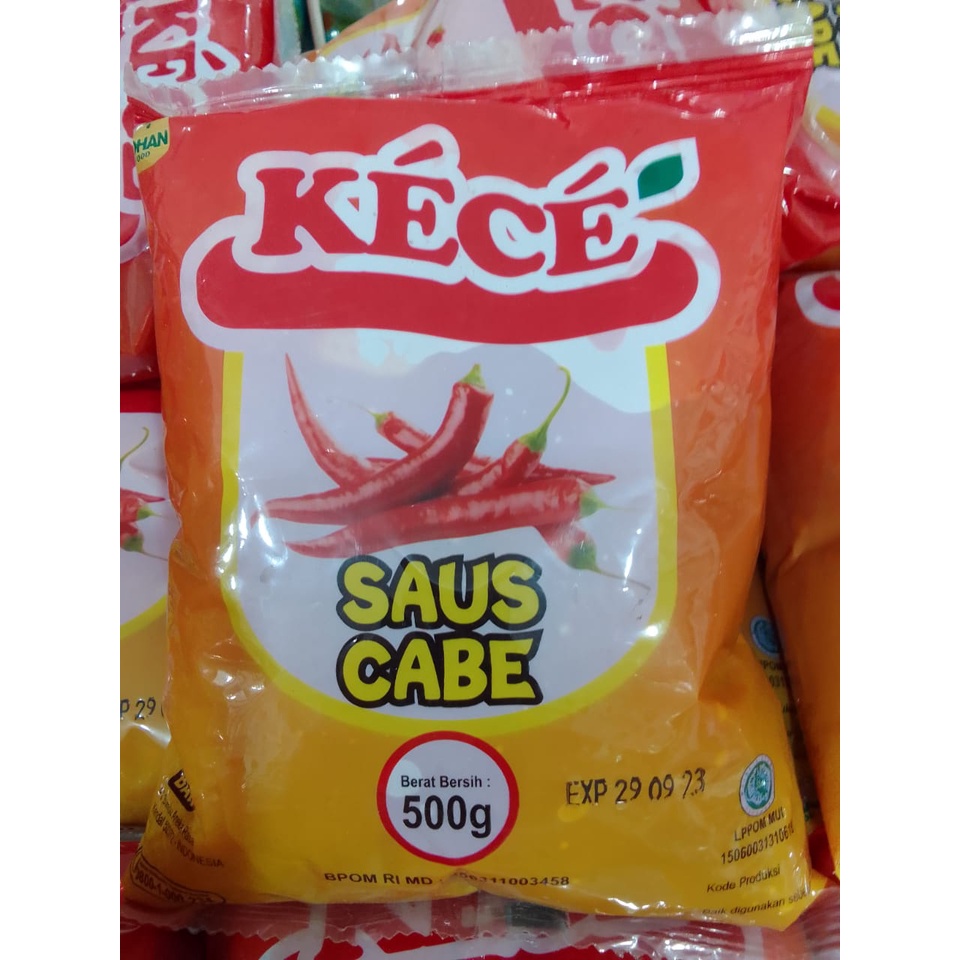 

Kece saos cabe 500 Gram