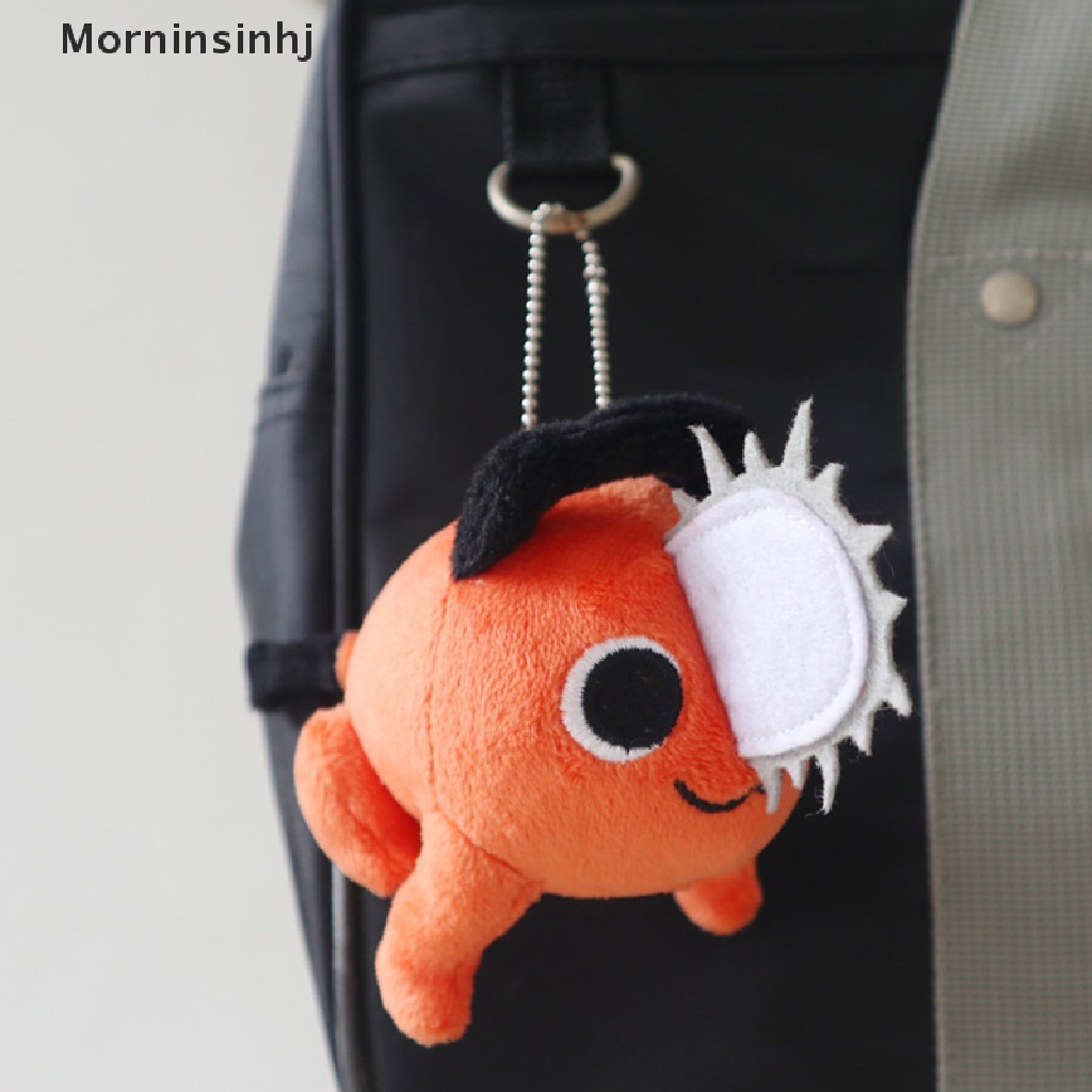 Mornin Chain Man Anime Cosplay Pochita Lucu Boneka Mewah Gantungan Kunci Boneka Liontin Mainan id