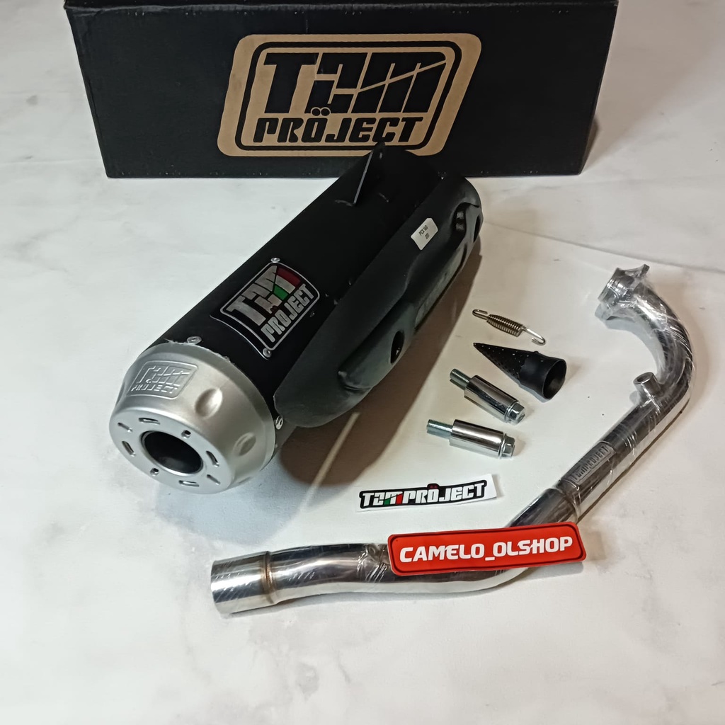 KNALPOT TZM PROJECT RACING PCX NEW 160 / KNALPOT RACING TZM PCX 160 / KNALPOT CMS TZM PCX NEW 160