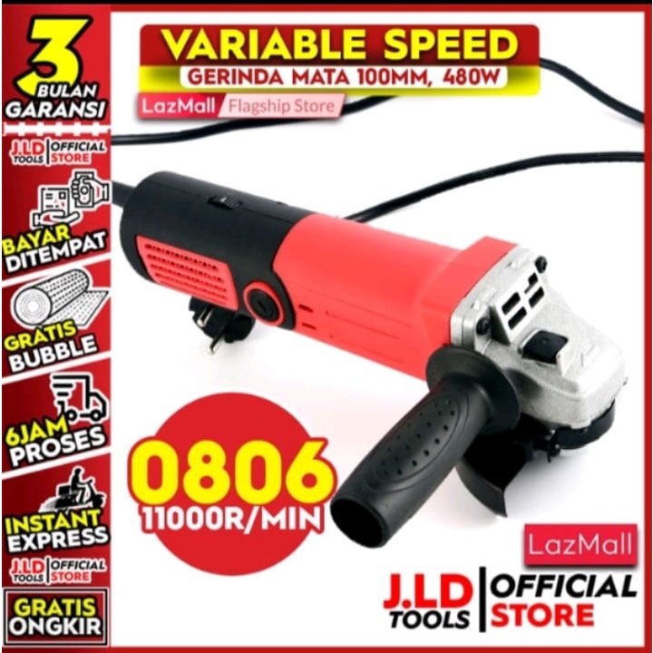 Mesin Gerinda Listrik Variable Speed 1-6 Speed JLD TOOLS 0806 PROMO