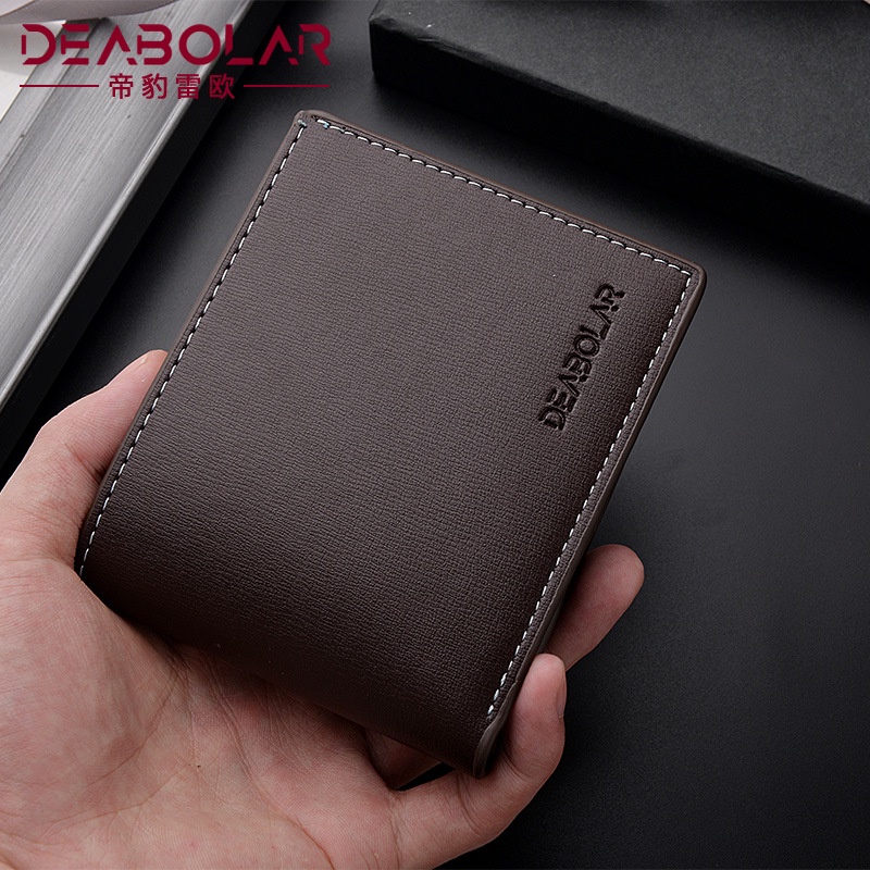 [ETC] DEABOLAR Dompet Pria Dompet Lipat Impor Original Casual Style 069-1