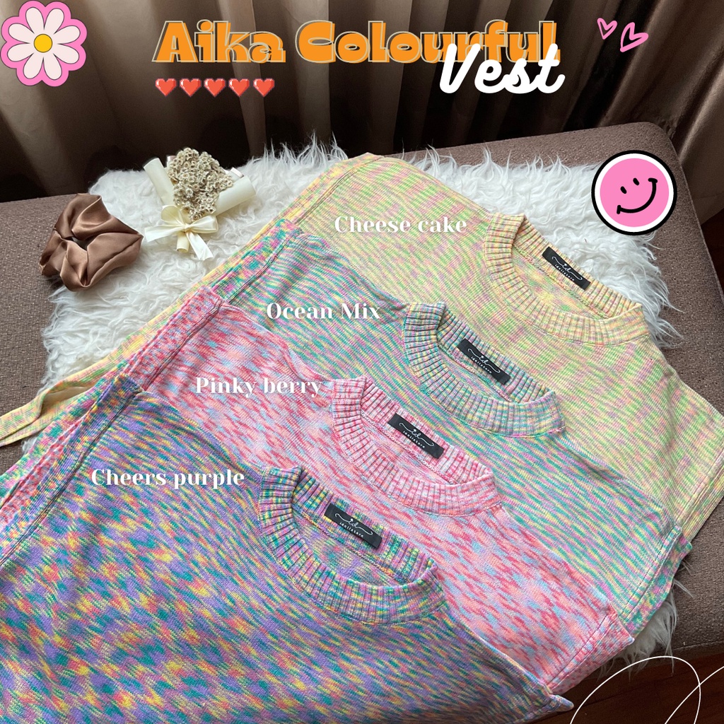 Aika Colourful Vest