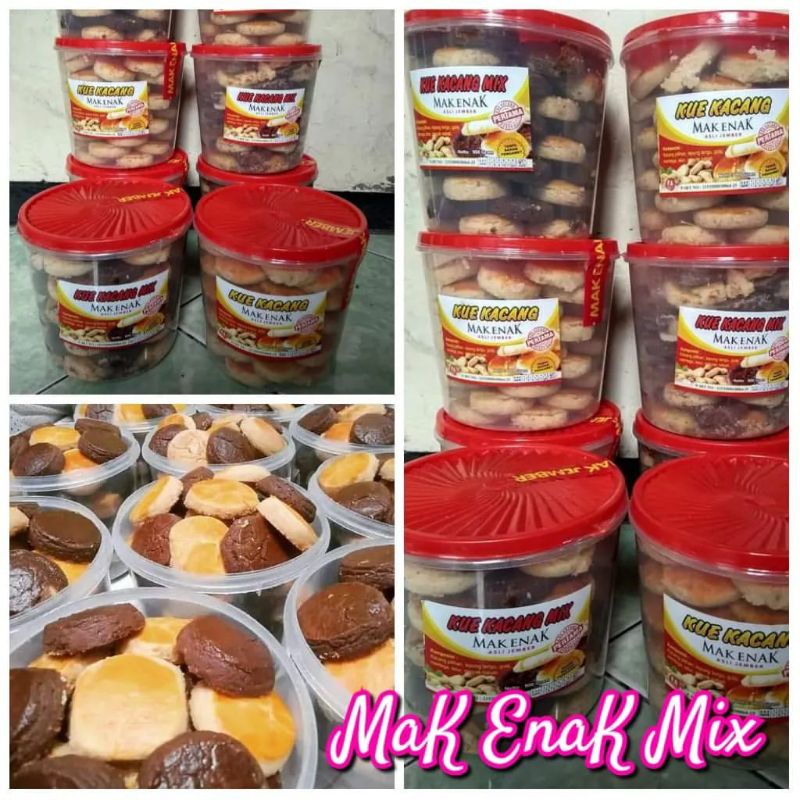 

Kue Kacang Mix Mak Enak Asli Jember