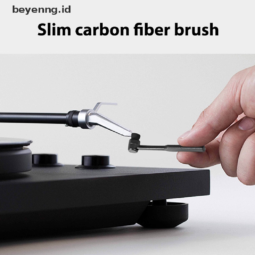 Beyen Vinyl Record Cleaner Sikat Pembersih Anti Statis Kit Penghilang Debu Untuk Meja Putar ID