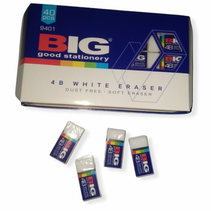 

Penghapus Pensil BIG 4B White Eraser