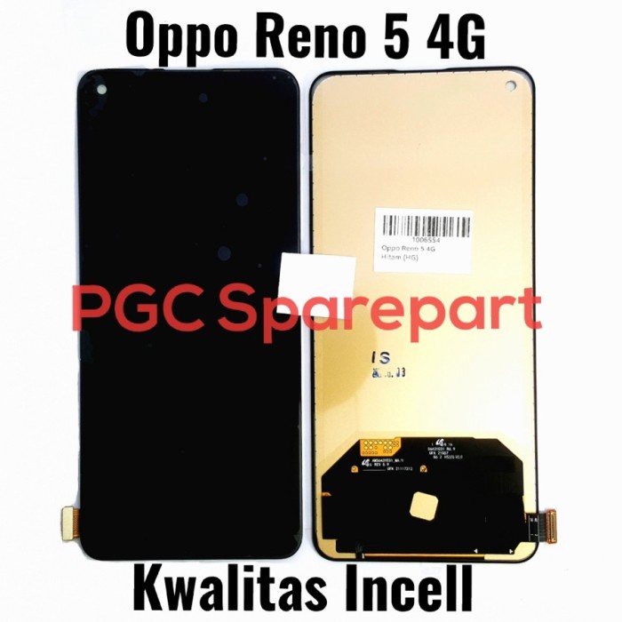 LCD Touchscreen Fullset Oppo Reno 5 (4G/LTE) / Oppo Reno 6 (4G/LTE) - Incel NonFinger Original