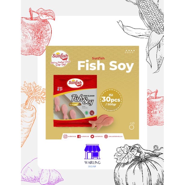 

SUNFISH FISH SOY 500g