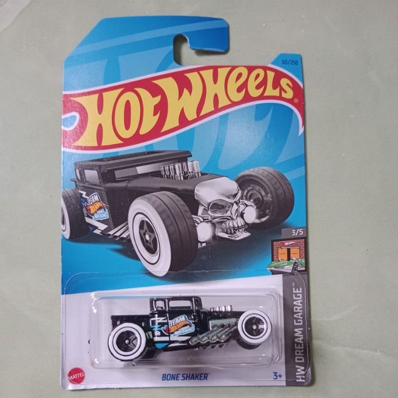 hotwheels bone shaker black