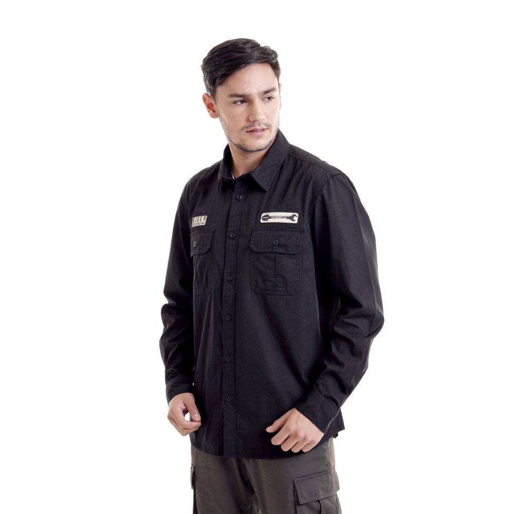 Kemeja Pria Eiger Townsend F1 Lengan Panjang untuk Aktivitas Harian dan Perjalanan