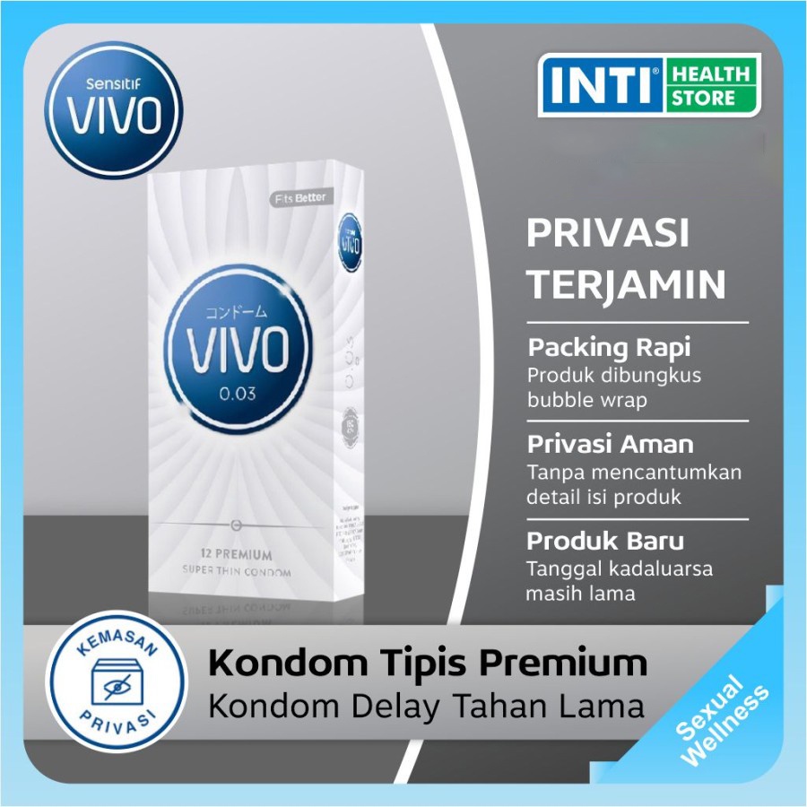 Sensitif VIVO 0,03 | Kondom Super Thin 0,03