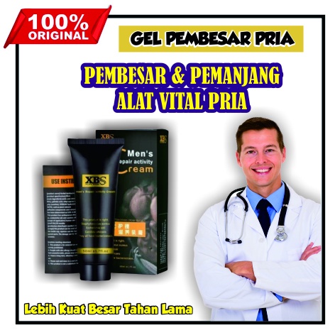 new Obat Oles Pembesar Alat Vital- Pria XBS Gel Original Pembesar Permanen