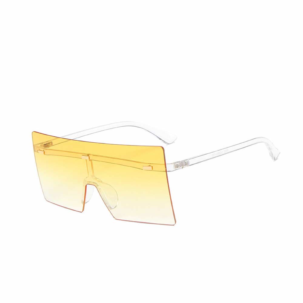 Kacamata UV400 [ Kuning ] Anti Radiasi - Sunglasses Wanita dan Pria Korea - HM8161