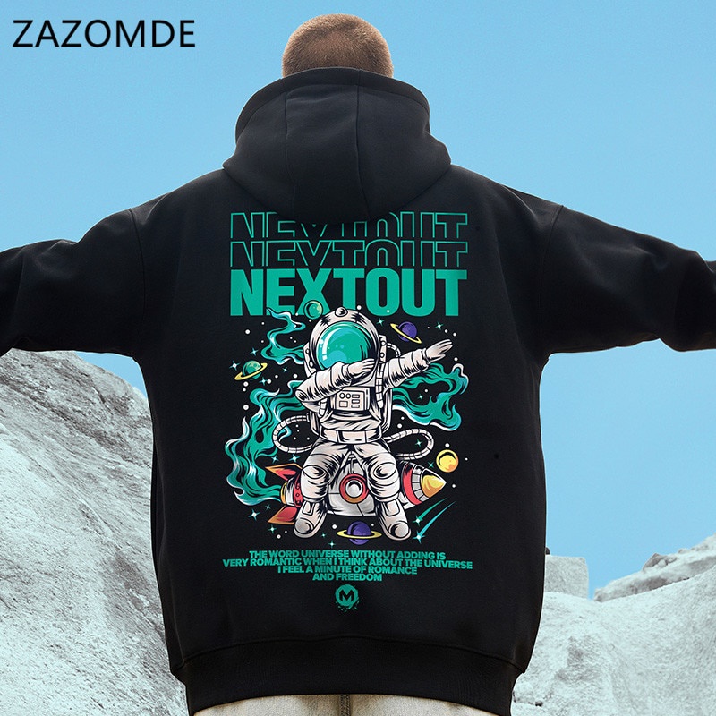 Sweater Hoodie NEXT OUT Pria Korea Sweter Hody Laki Laki Switer Distro Keren Cowok Suiter Hodi Korea