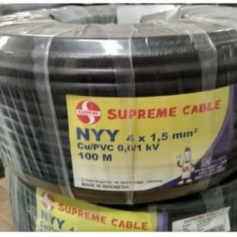 Kabel NYY 4x1.5 mm Supreme / NYY Supreme 4 x 1.5 @100M