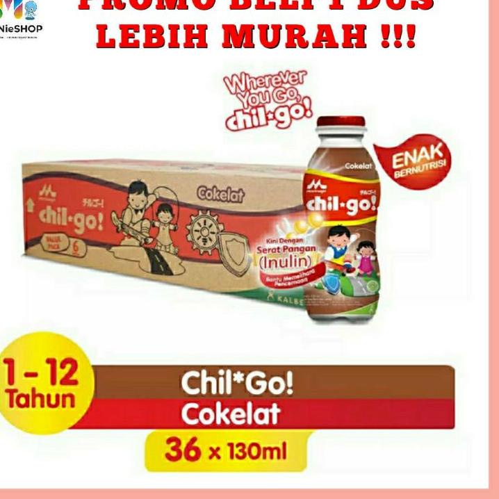 

✴ Chil Go / Chilgo Milk 130ml Karton (36 Chil go UHT 130ml karton ➨