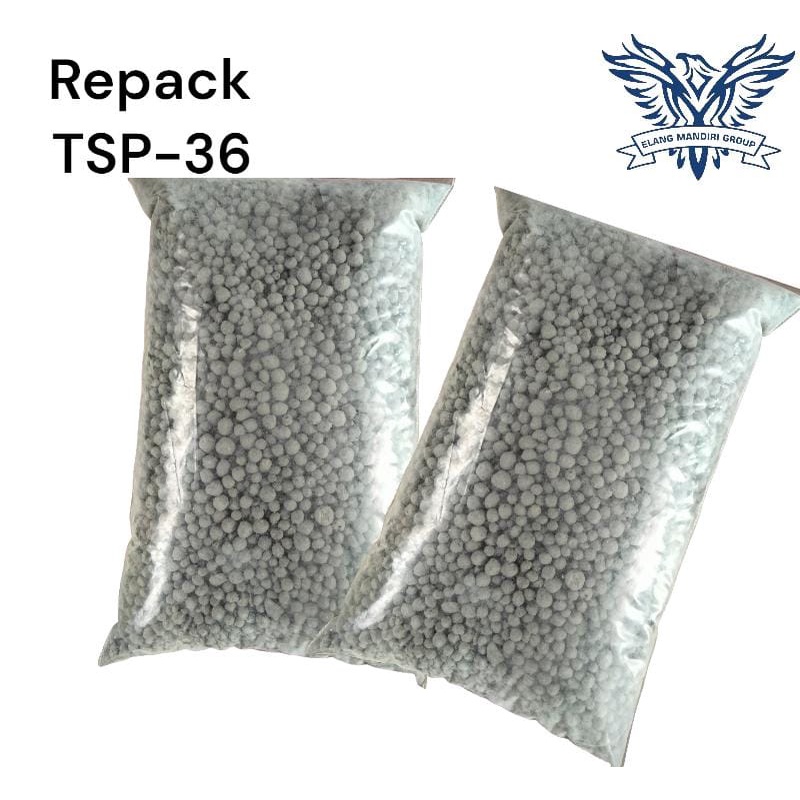 Repack Pupuk TSP SP-36 500 gr untuk mempercepat pertumbuhan dan penguat akar