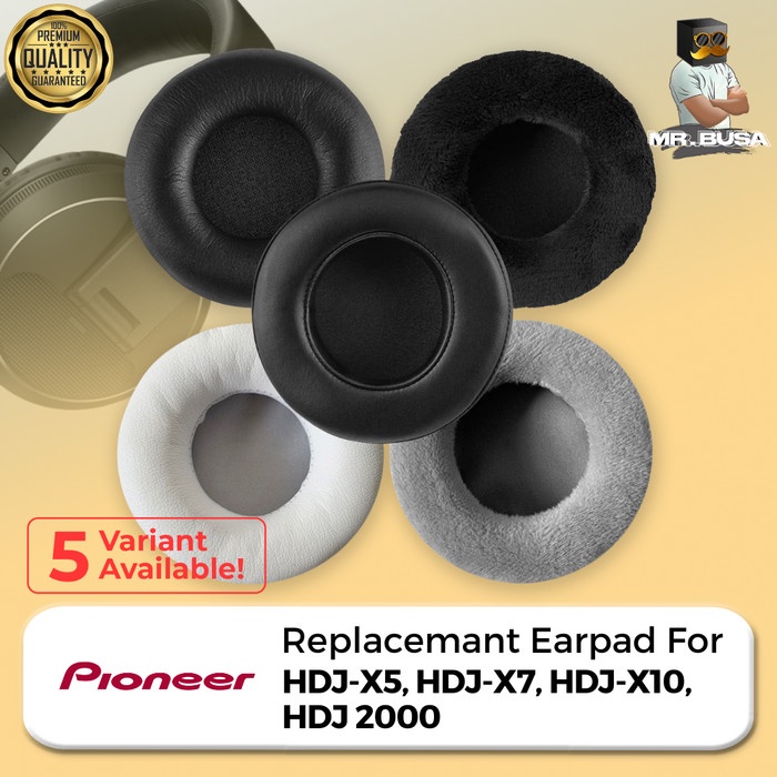 Earpad Foam Ear Cushion Pioneer HDJ-X5 HDJ-X7 HDJ-X10 HDJ 2000 Earcup