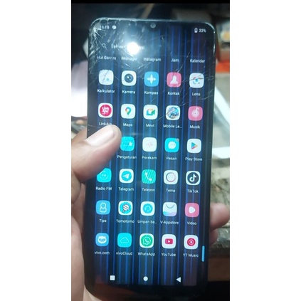lcd ts vivo y12s cabutan