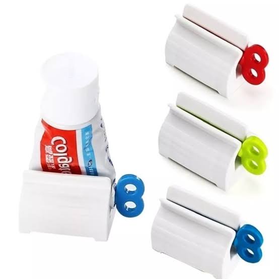 Dispenser Odol Model Roll Putar Alat Penjepit Pasta Gigi