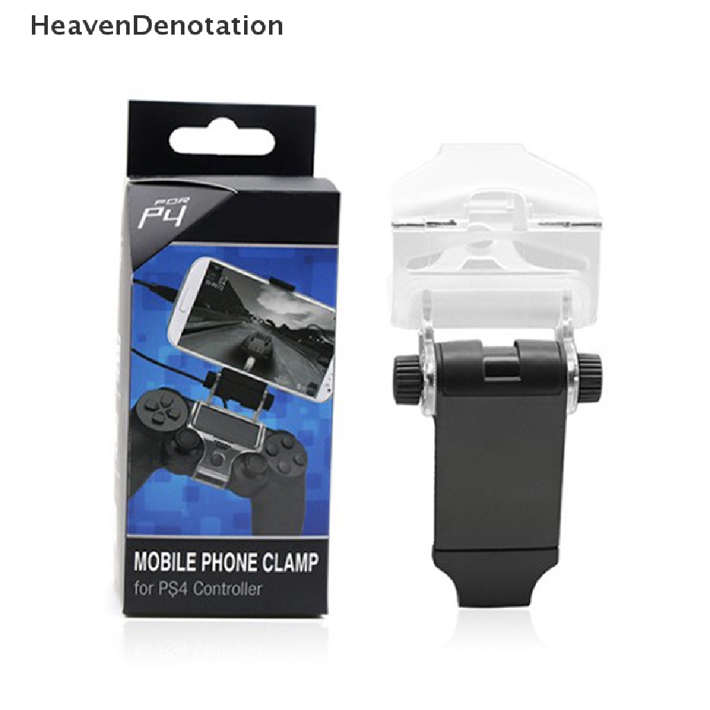 [HeavenDenotation] Untuk PlayStation PS4 Game Controller Smart Mobile Phone Klip Clamp Mount Holder Untuk PS4 HDV