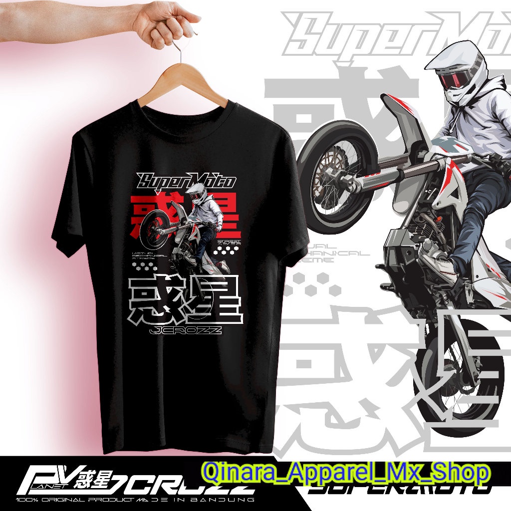 KAOS SUPERMOTO ORIGINAL series JCROZZ SUPERMOTO