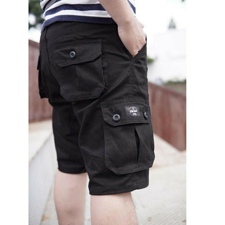 TERPERCAYA CELANA PENDEK CARGO KEMPOL PRIA