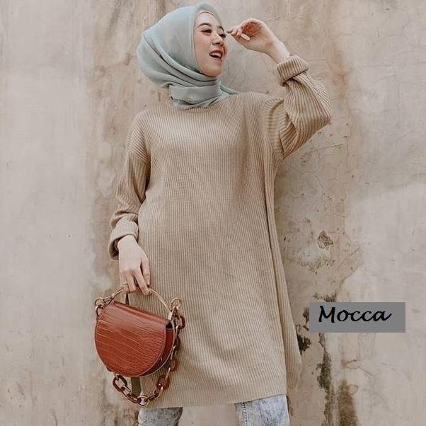HARGA BERSAHABAT TUNIK BOXY WANITA/TUNIK JUMBO/TUNIK WANITA/TUNIK RAJUT/BIGSIZE TUNIK
