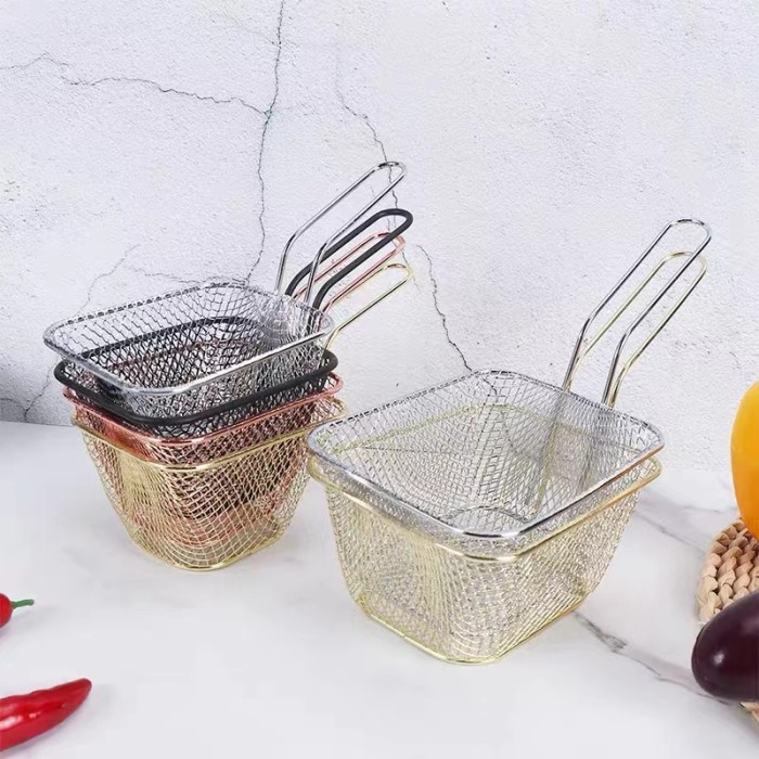 Basket Fryer Keranjang Penggorengan Saringan Gorengan Kentang KRJ01