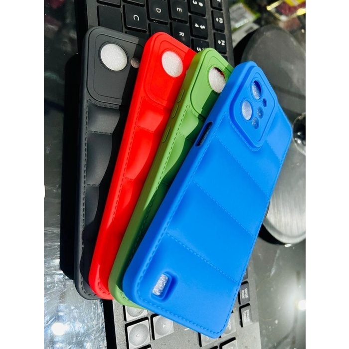 PUFF CASE Shockproof Infinix Hot 10/Hot 11/Hot 12/Hot 12i/Hot 20S/Smart 6Plus Softcase Matte Macaron