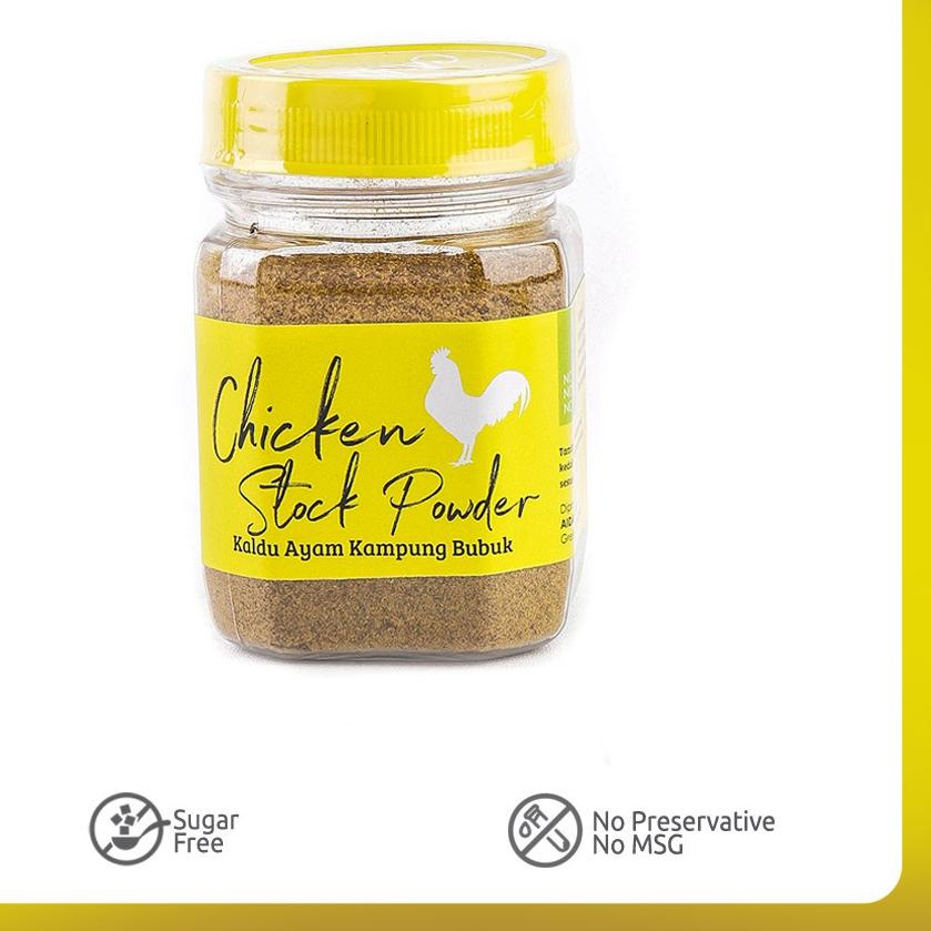 

▼ Aidan - Kaldu Ayam Kampung 75 g | Kaldu Bebas MSG, Non MSG ☉
