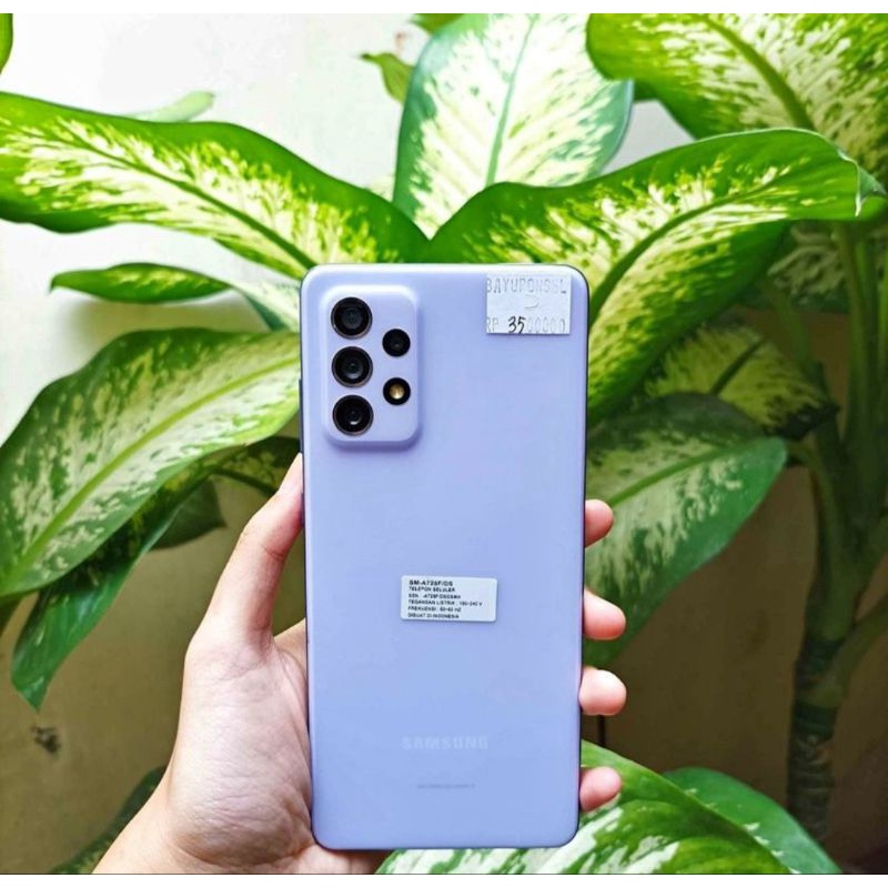 hp samsung A72 second mulus