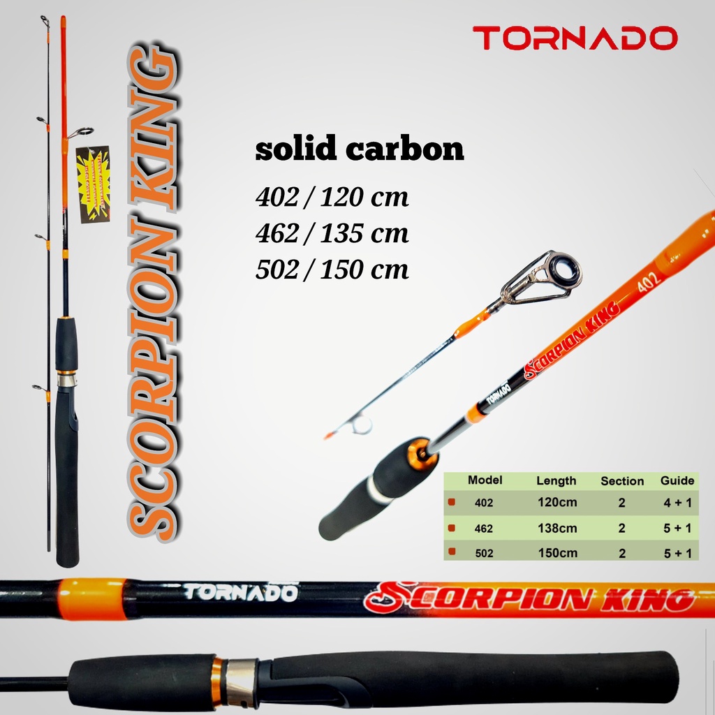 joran tornado scorpion king ( solid carbon )