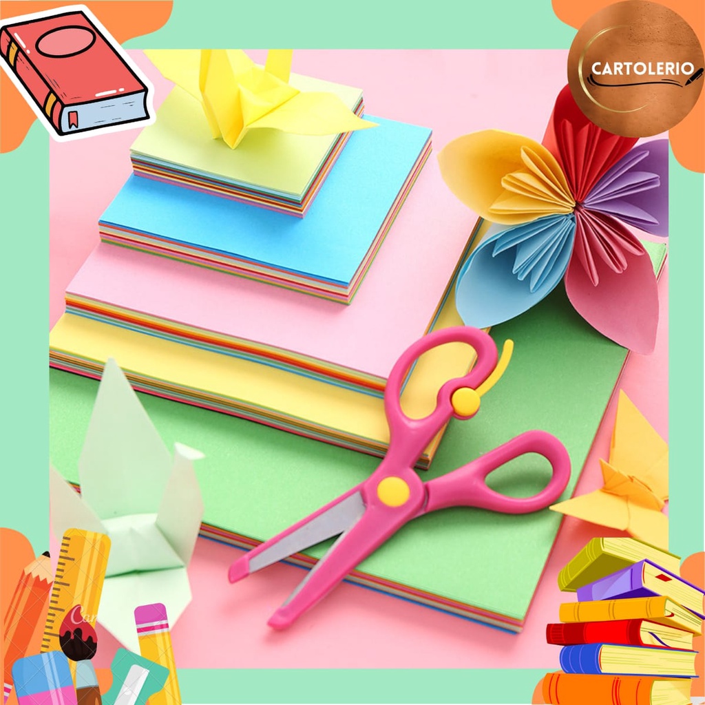 

Kertas Origami Lipat Warna 2 Sisi 100 Lbr / 7x7 Cm AT0055