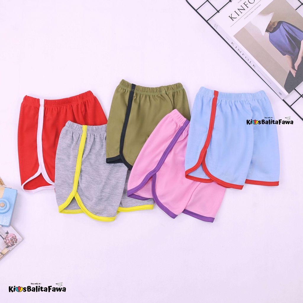 List Short Pants Anak Perempuan uk 3-15 Tahun / Celana Pendek Polos Anak TK SD ABG Remaja Dalaman Pendek Murah Adem Babycinnamon