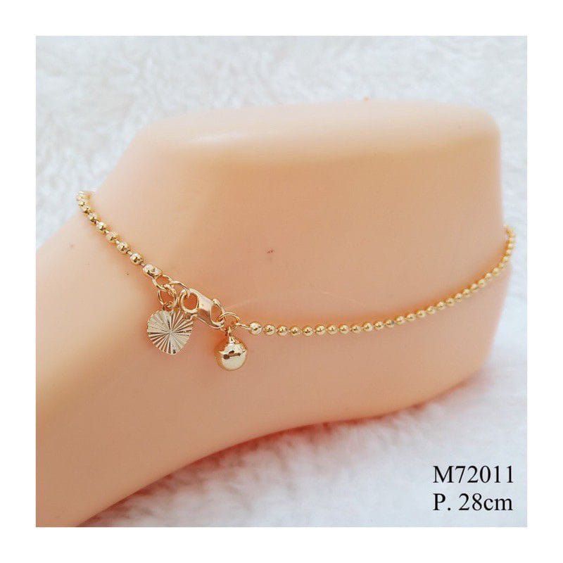 Xuping gelang kaki lapis emas 24k 2101