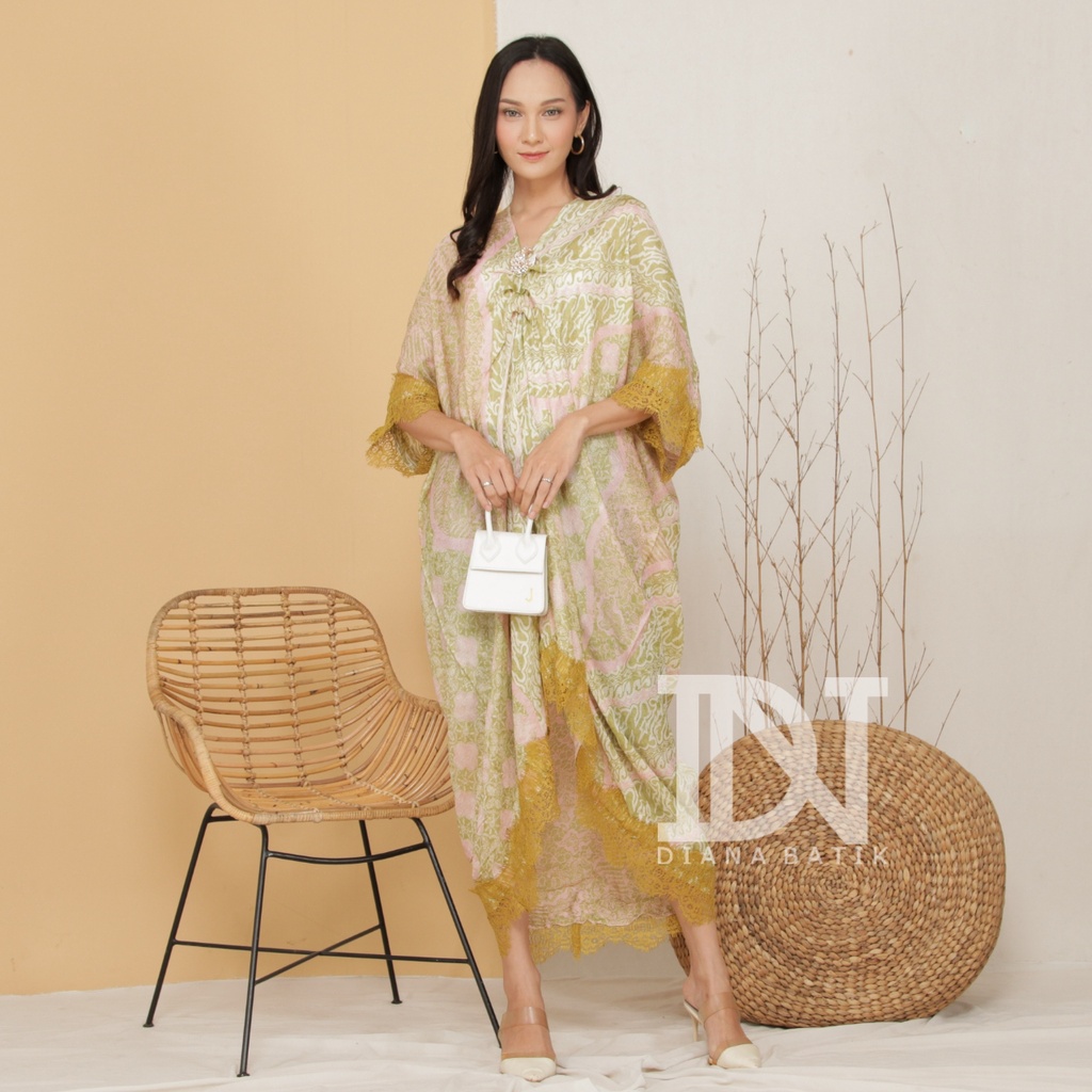 KAFTAN VISCOSE LACE By Diana Batik