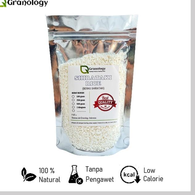 

◘ Beras Shirataki Konnyaku / Beras Diet (250 gram) by Granology ✻