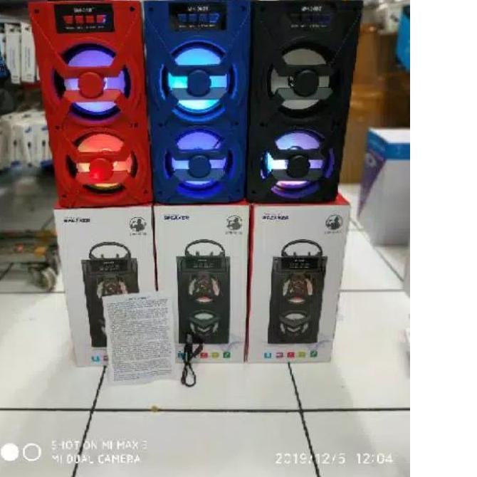 ✤ Speaker Bluetooth MH 36BT Bonus Mic/Speaker Karaoke MH-36BT/Salon Karaoke Portabel ♔