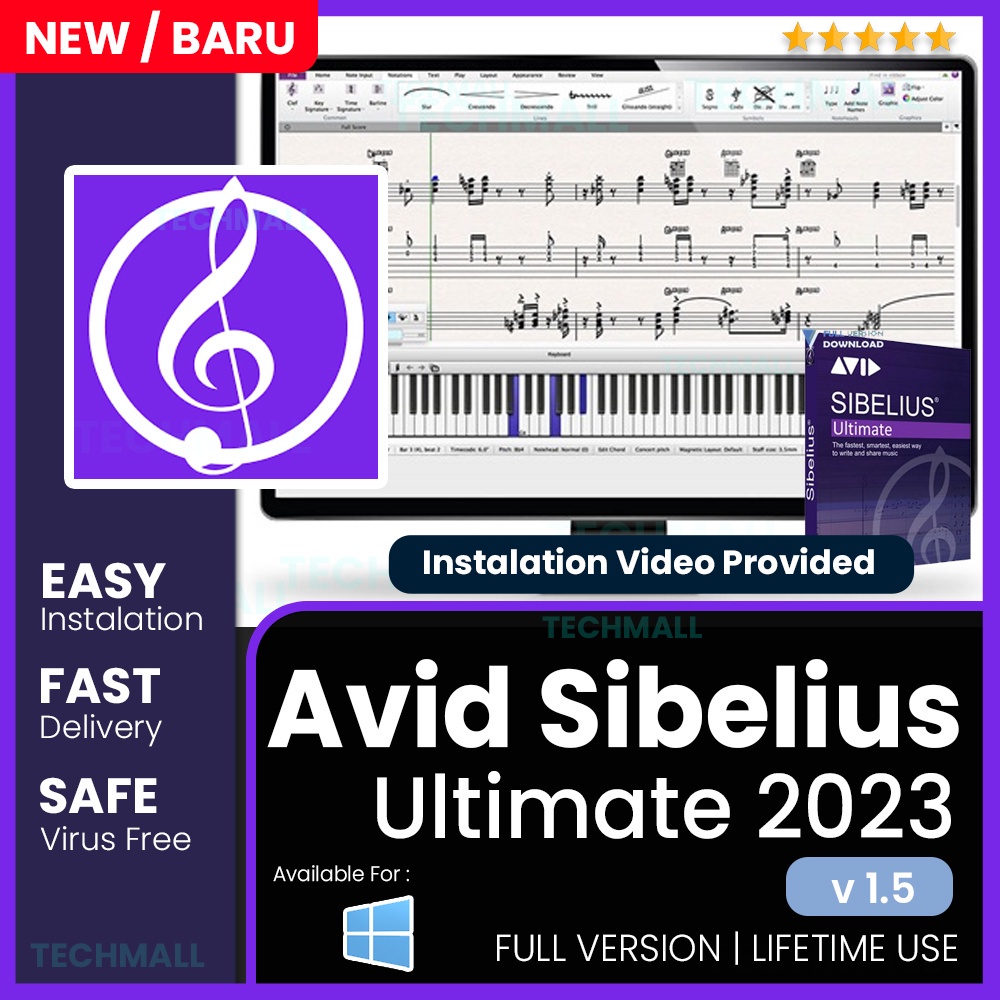 

NS Avid Sibelius Ultimate 2022 Lifetime For Windows